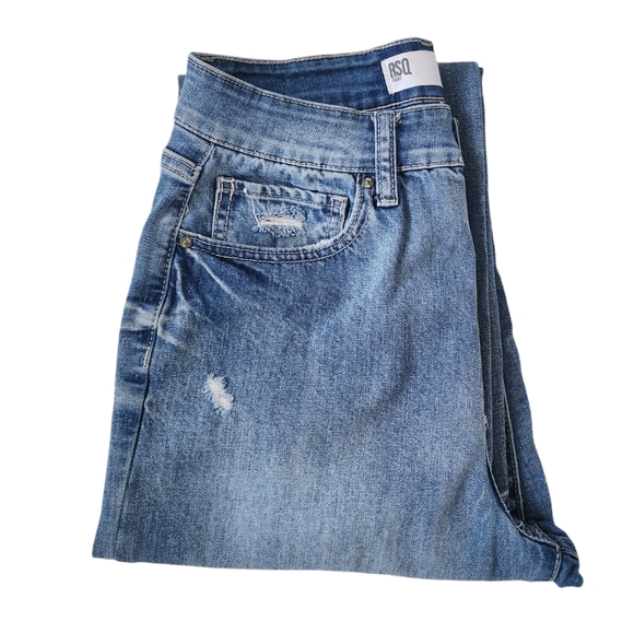 RSQ Vintage Mom High-Rise Straight Leg Denim Jeans Size 9 - Picture 9 of 13